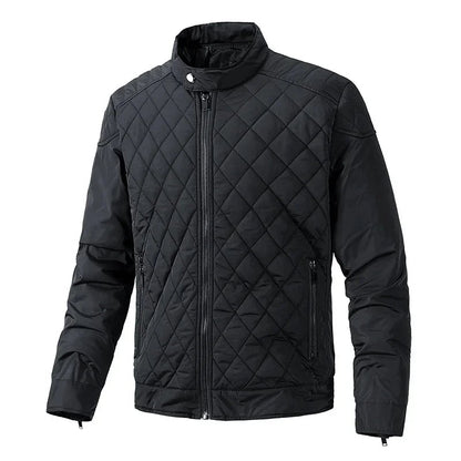 Men's Lightweight Quilted Jacket with Zipper