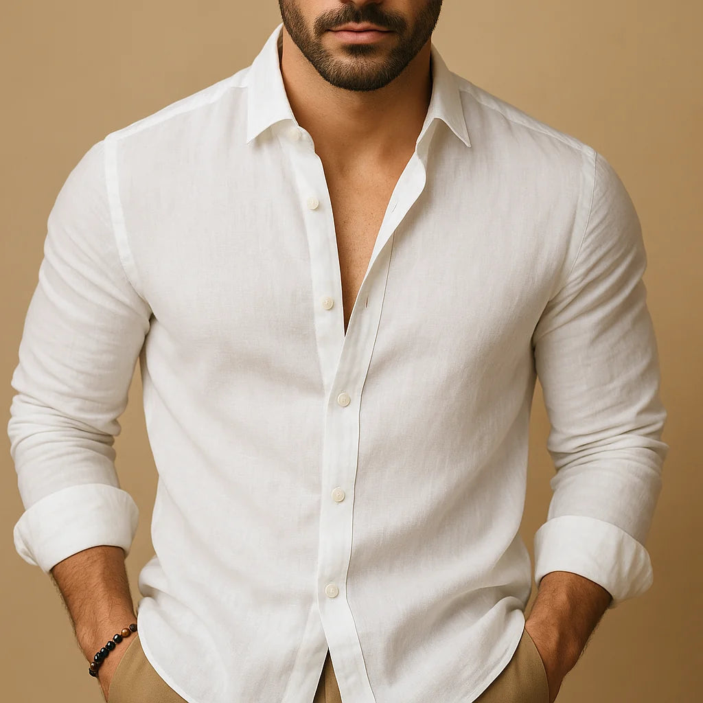 Men's Lightweight Relaxed Fit Summer Shirt