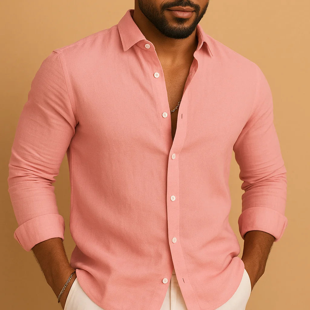Men's Lightweight Relaxed Fit Summer Shirt