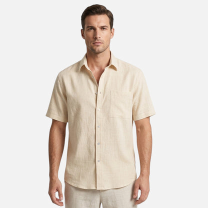 Men's Lightweight Short Sleeve Beach Shirt