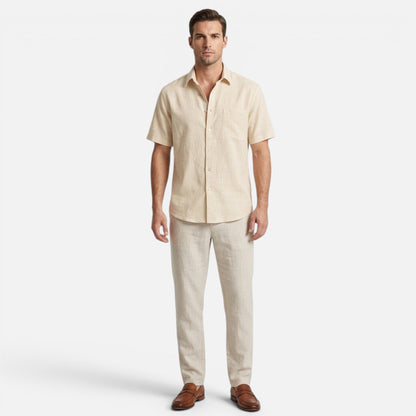 Men's Lightweight Short Sleeve Beach Shirt