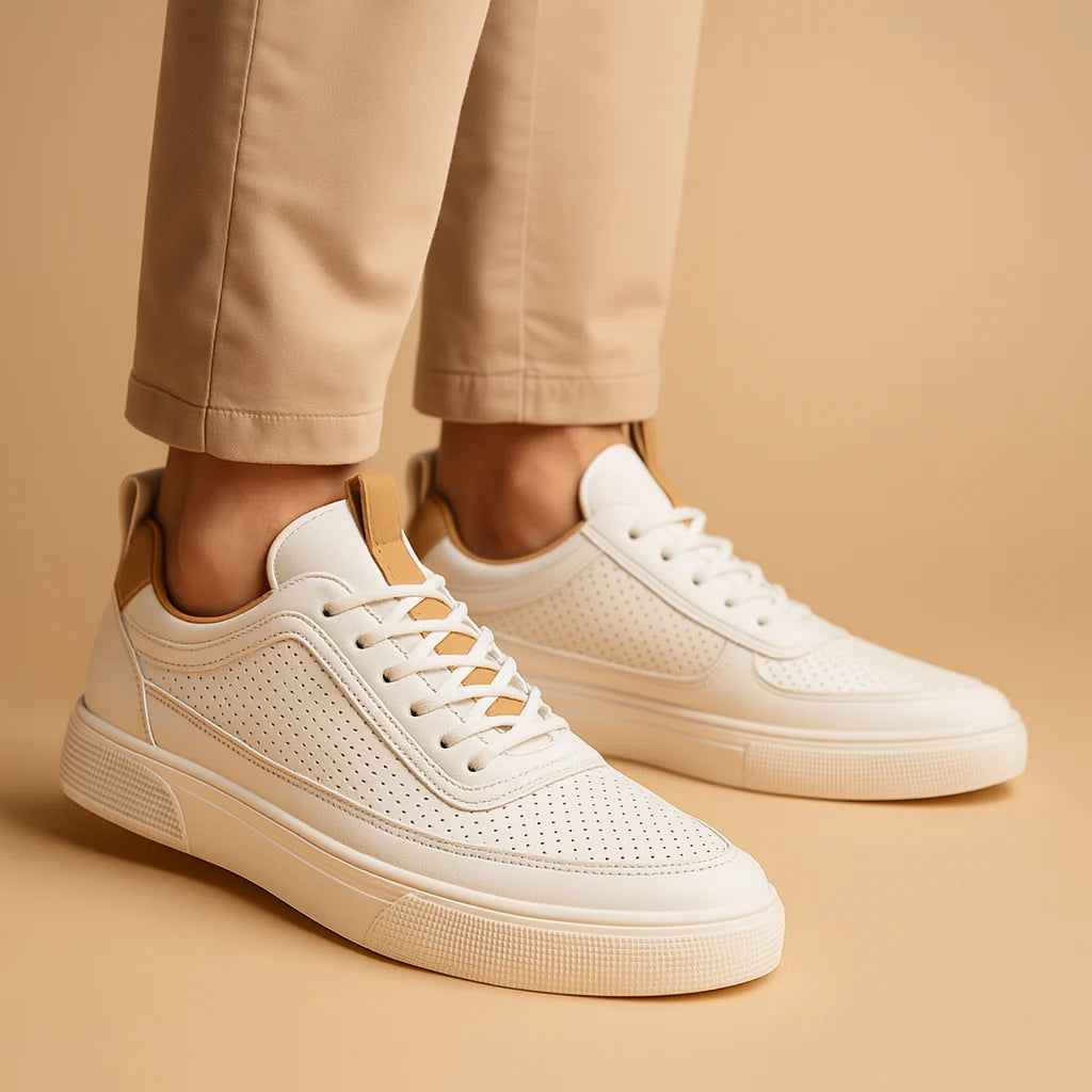 Men's Lightweight Sneakers with Flexible Sole for Daily Wear