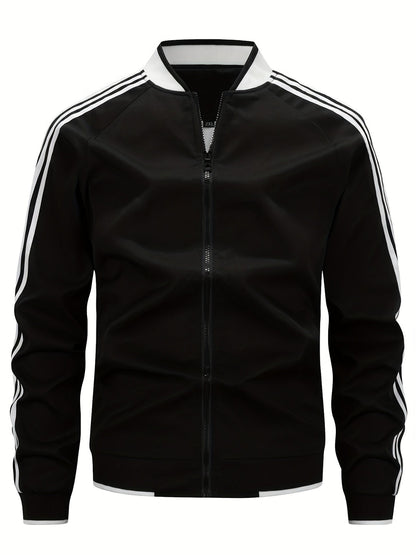 Men's Lightweight Stand-Up Collar Jacket