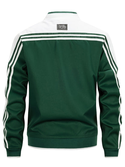 Men's Lightweight Stand-Up Collar Jacket