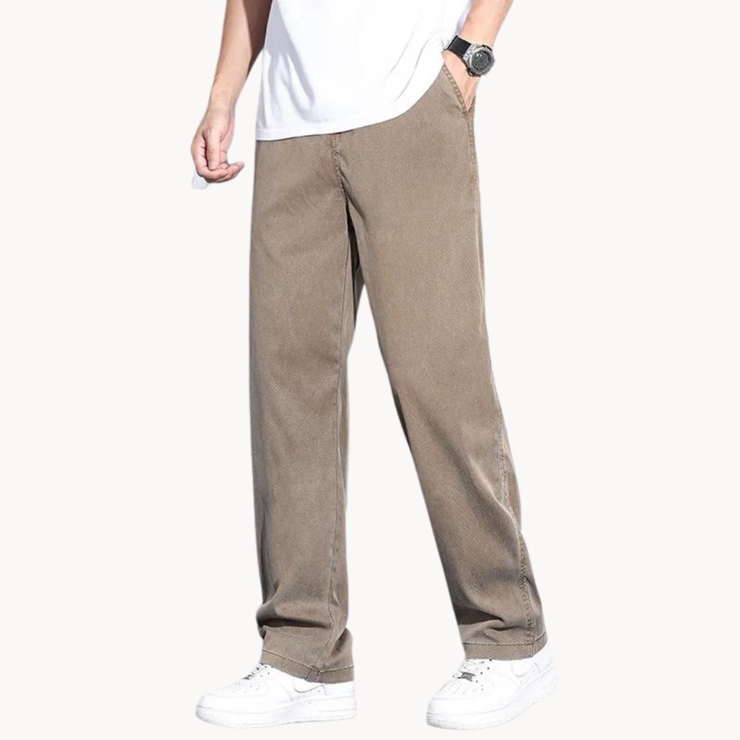 Men's Lightweight Straight Leg Jeans