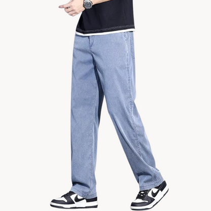 Men's Lightweight Straight Leg Jeans
