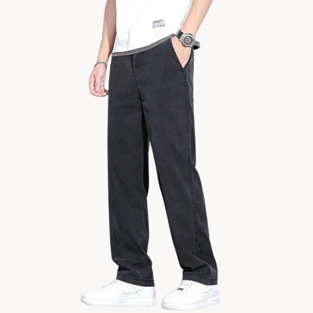 Men's Lightweight Straight Leg Jeans