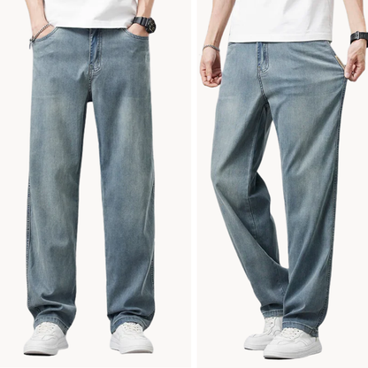 Men's Lightweight Straight-Leg Summer Pants