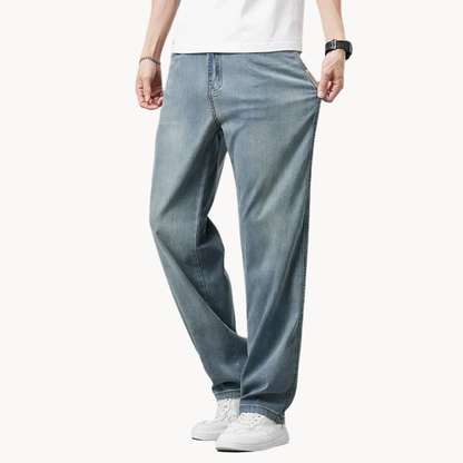 Men's Lightweight Straight-Leg Summer Pants