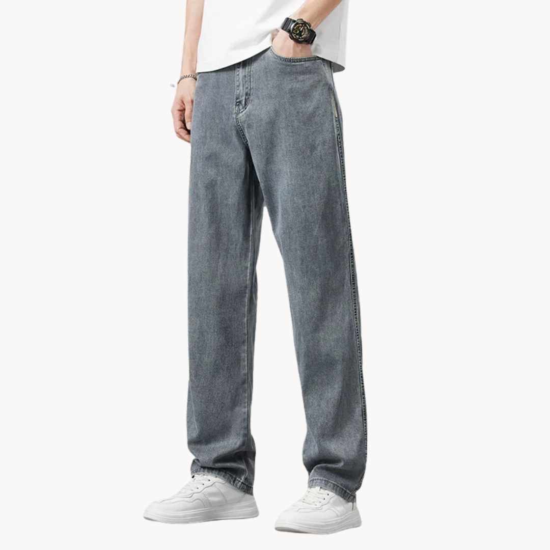 Men's Lightweight Straight-Leg Summer Pants