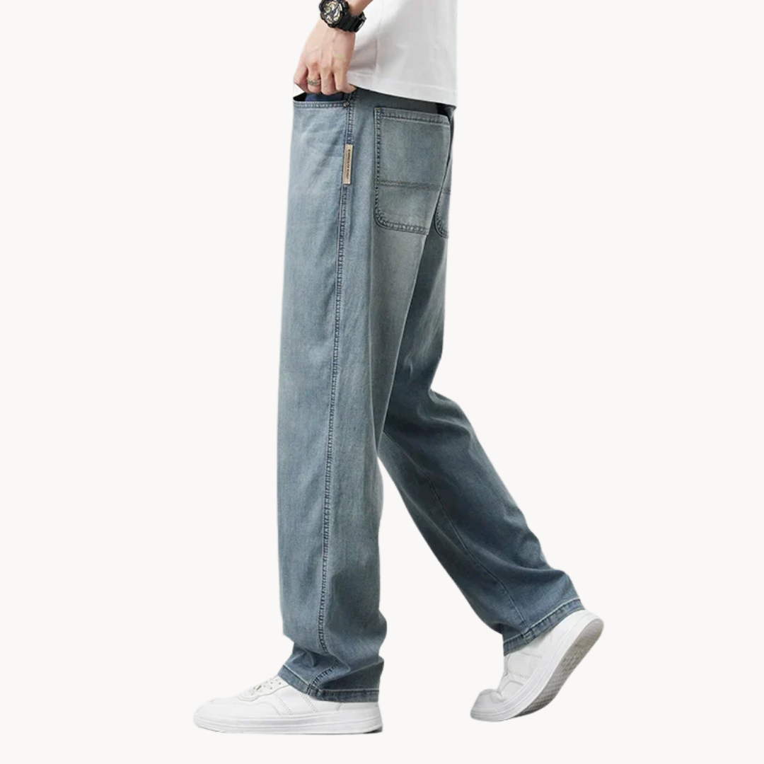 Men's Lightweight Straight-Leg Summer Pants