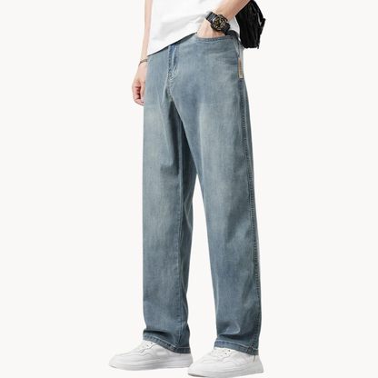 Men's Lightweight Straight-Leg Summer Pants