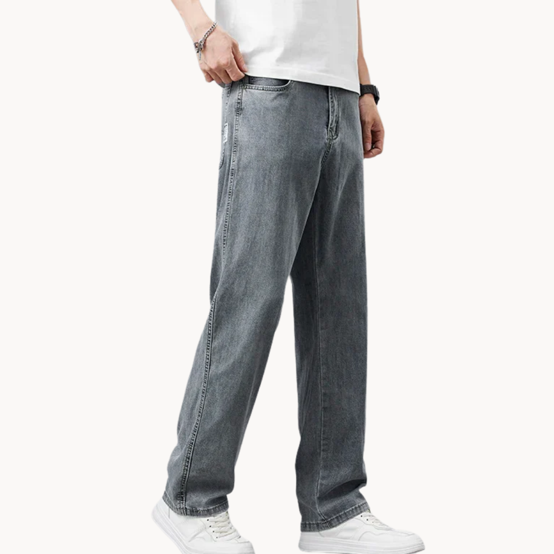 Men's Lightweight Straight-Leg Summer Pants