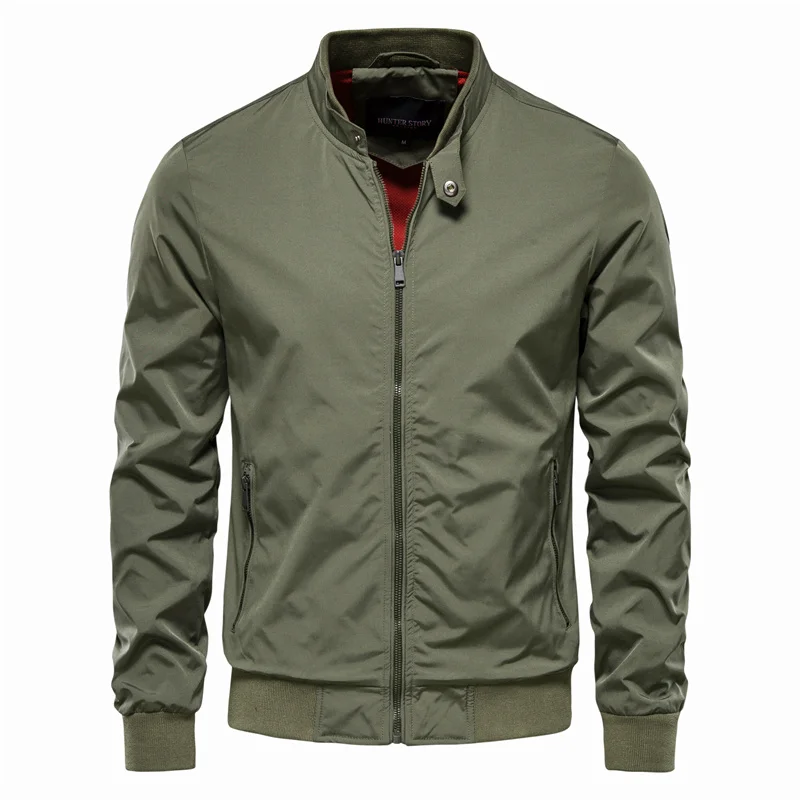 Men's Lightweight Summer Coat with Breathable Fabric