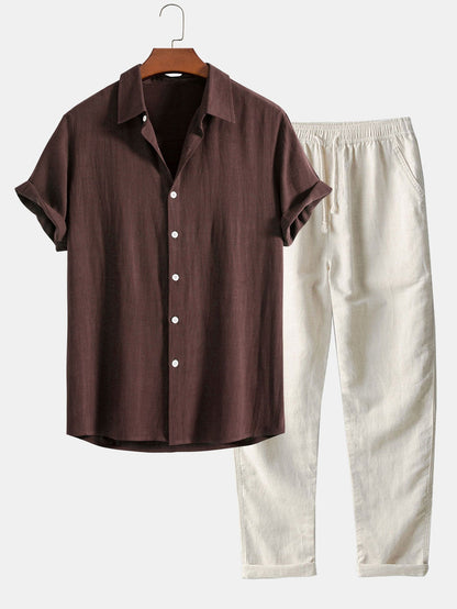 Men's Lightweight Summer Linen Outfit
