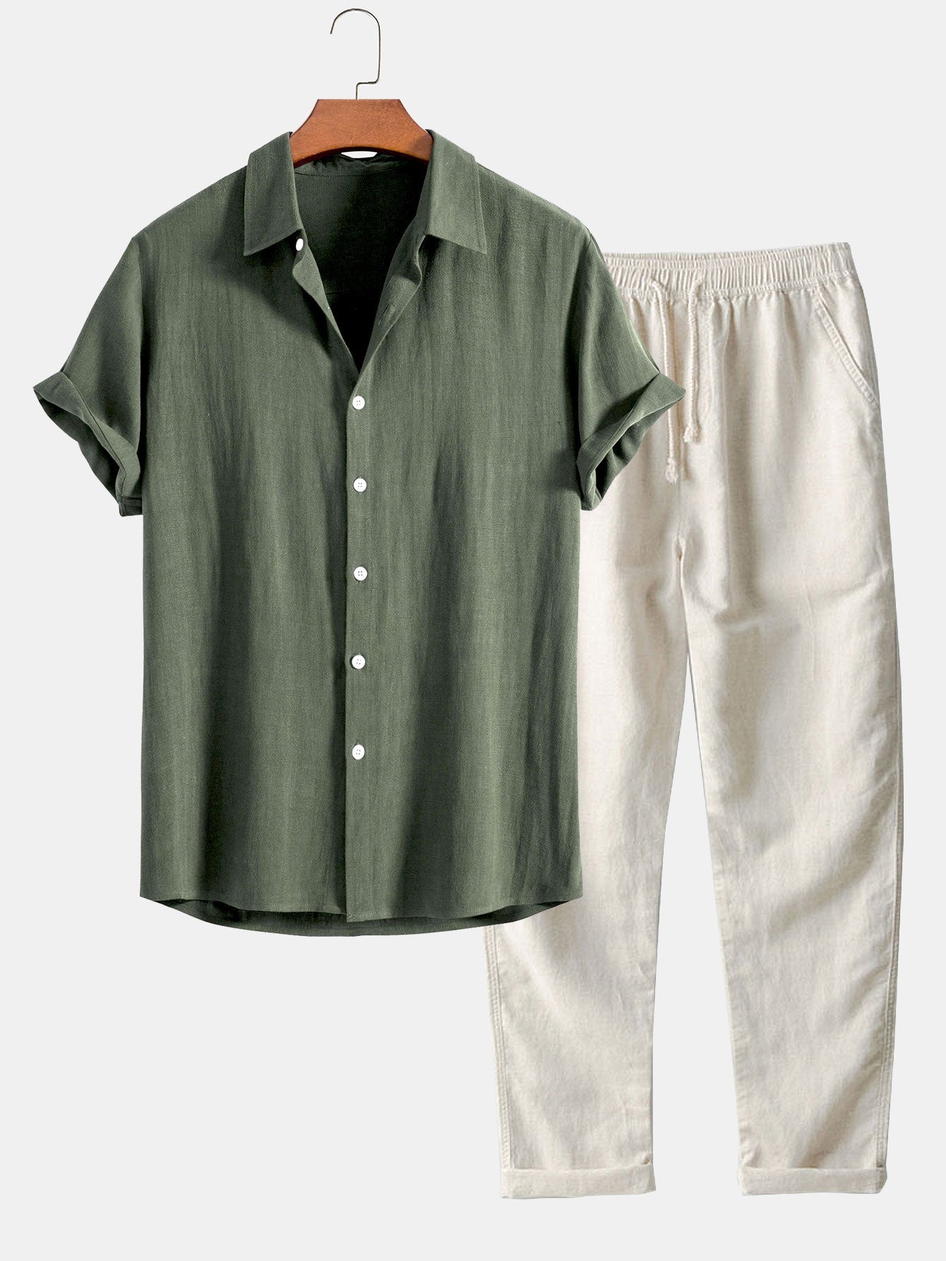 Men's Lightweight Summer Linen Outfit