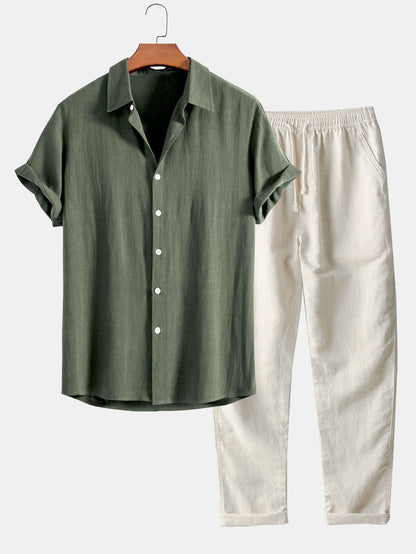 Men's Lightweight Summer Linen Outfit