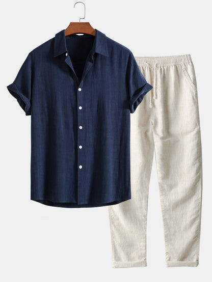 Men's Lightweight Summer Linen Outfit