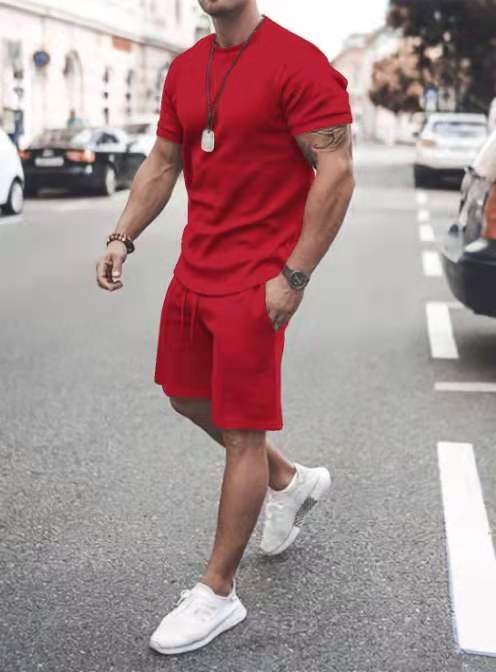 Men's Lightweight T-Shirt and Shorts Set