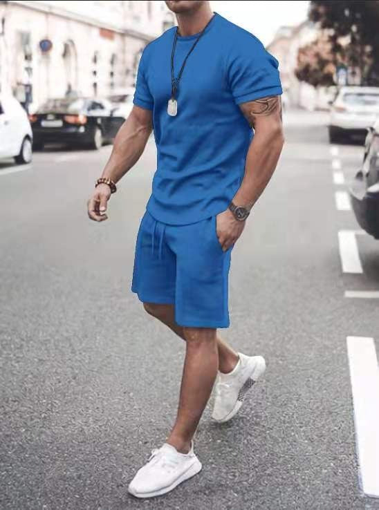 Men's Lightweight T-Shirt and Shorts Set