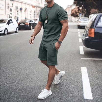 Men's Lightweight T-Shirt and Shorts Set