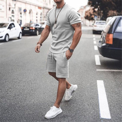 Men's Lightweight T-Shirt and Shorts Set