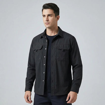 Men's Lightweight Transitional Overshirt Jacket