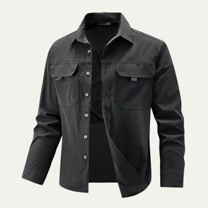 Men's Lightweight Transitional Overshirt Jacket