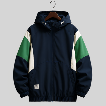Men's Lightweight Windbreaker Jacket for Outdoor Activities