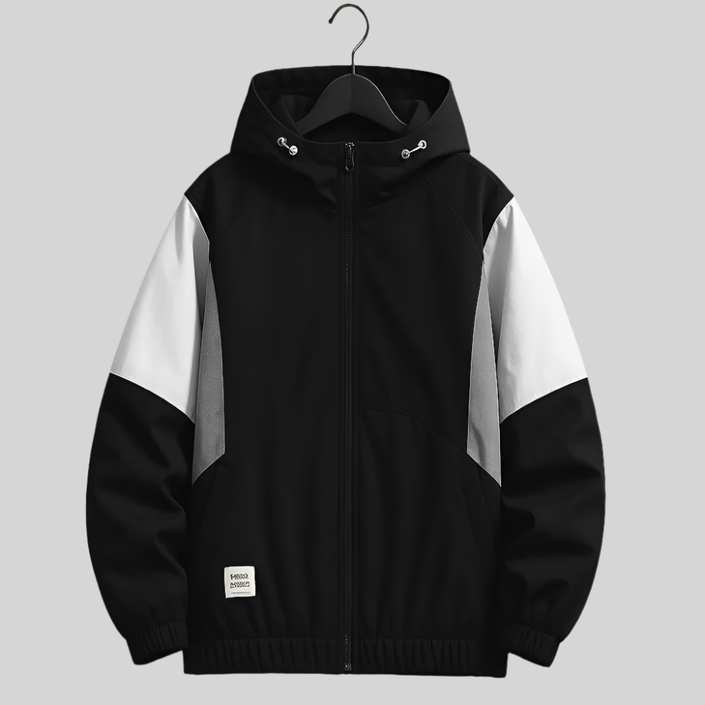 Men's Lightweight Windbreaker Jacket for Outdoor Activities