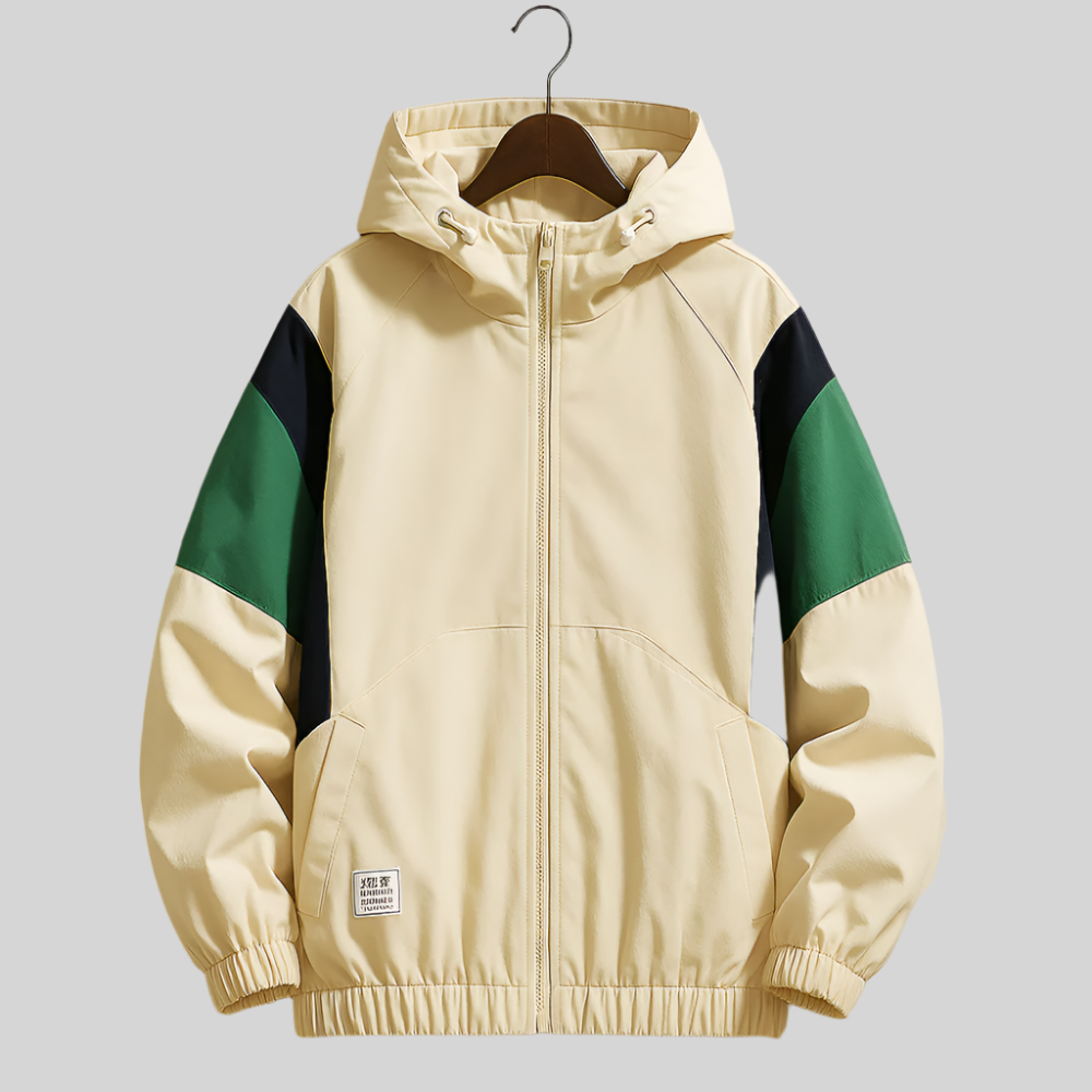 Men's Lightweight Windbreaker Jacket for Outdoor Activities