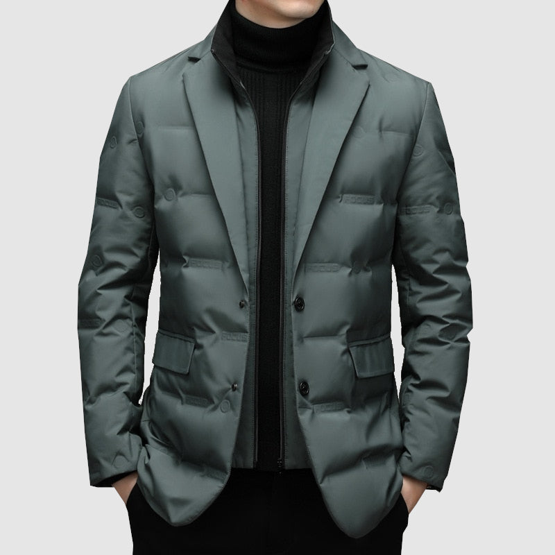 Men's Lined Parka Coat