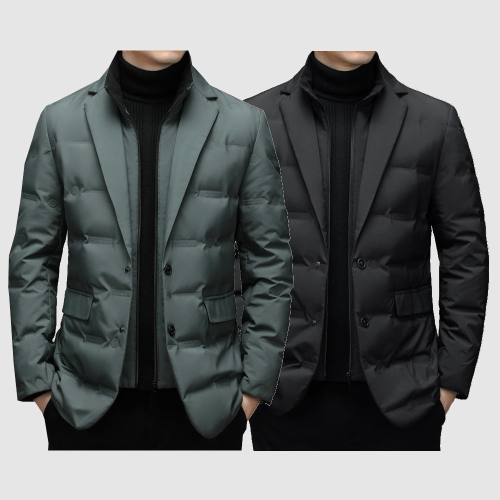 Men's Lined Parka Coat