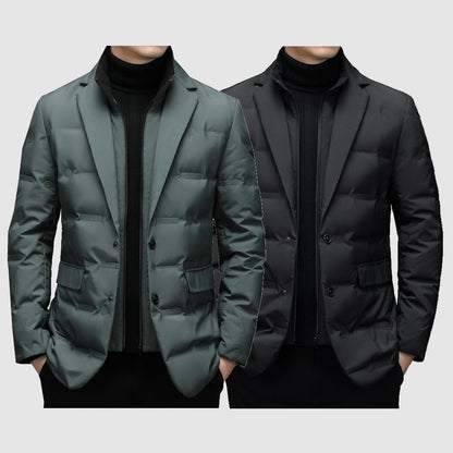 Men's Lined Parka Coat