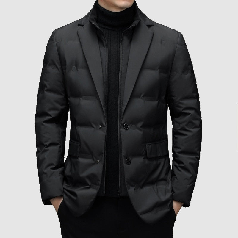 Men's Lined Parka Coat