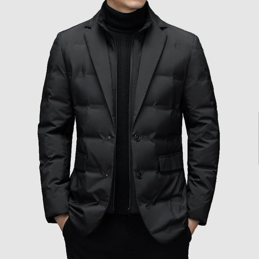 Men's Lined Parka Coat