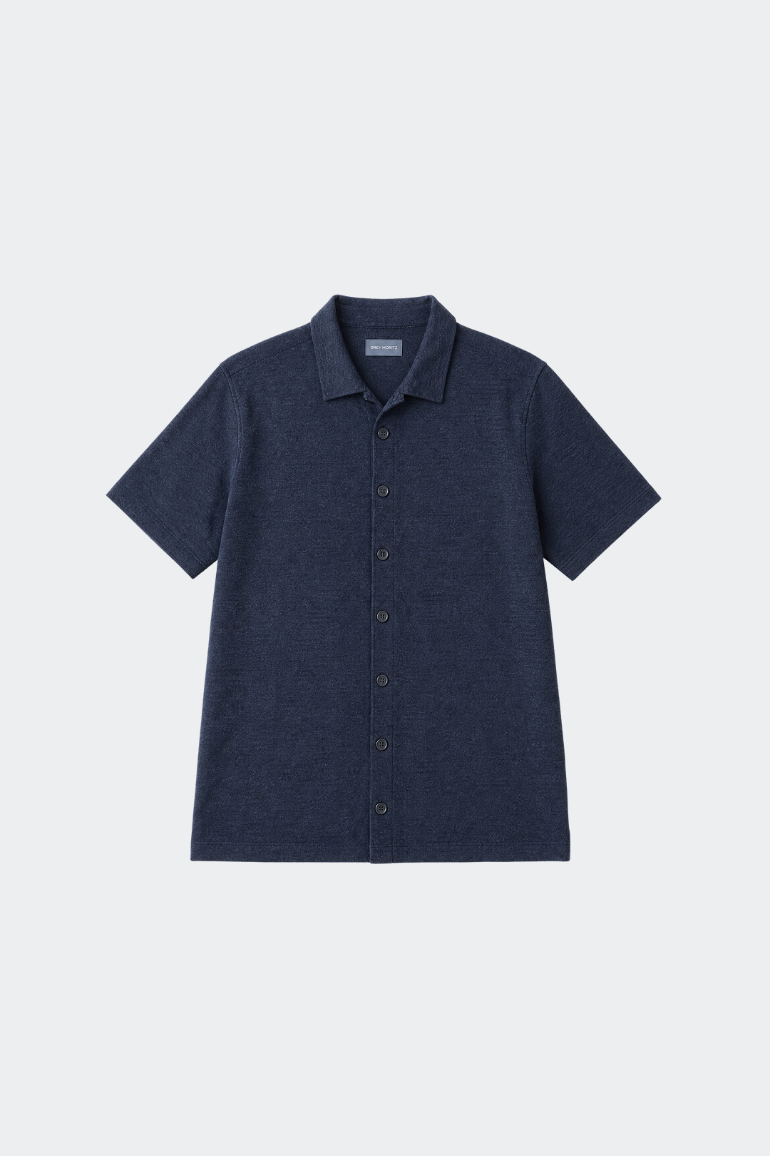 Men's Linen Blend Knitted Shirt