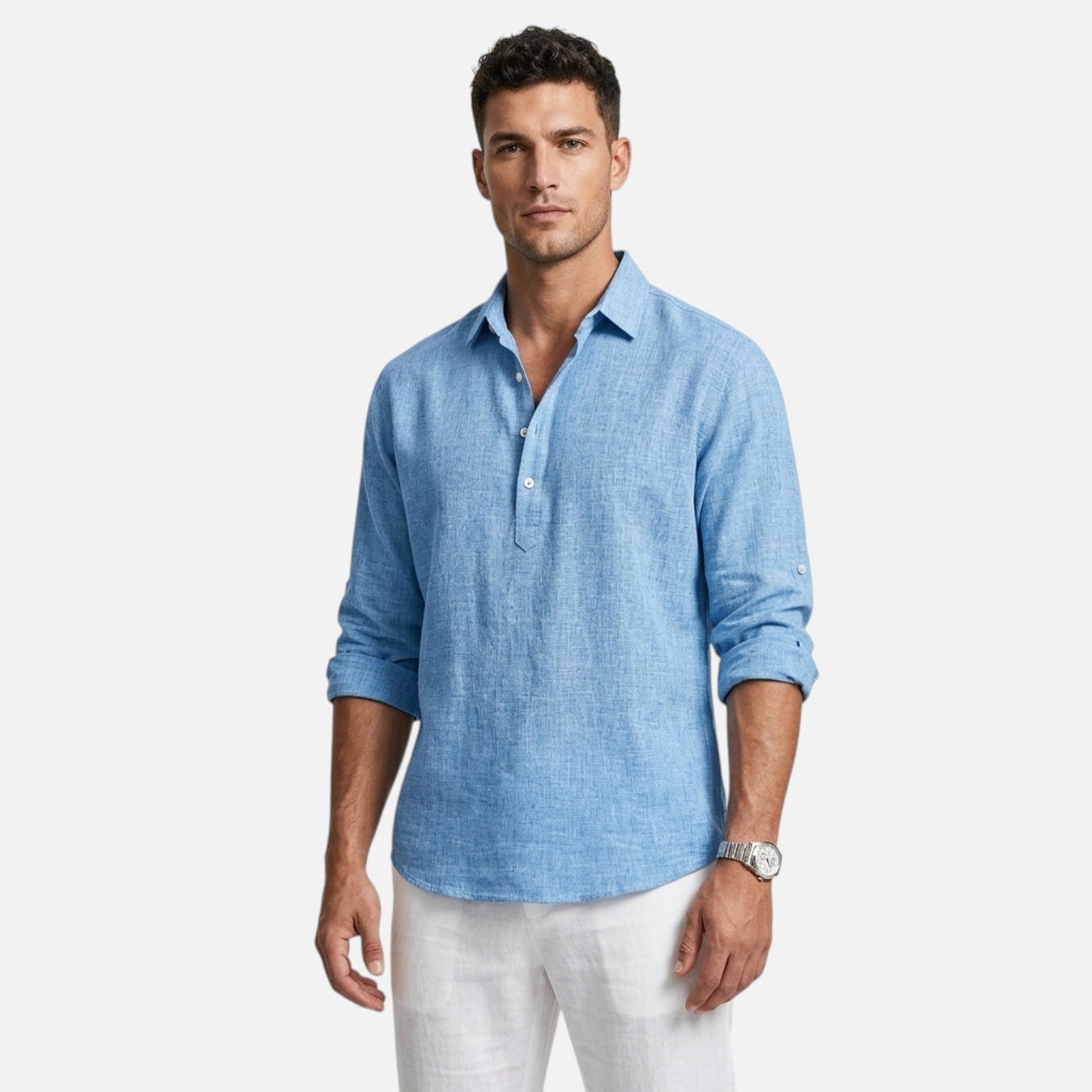 Men's Linen Blend Riviera Shirt