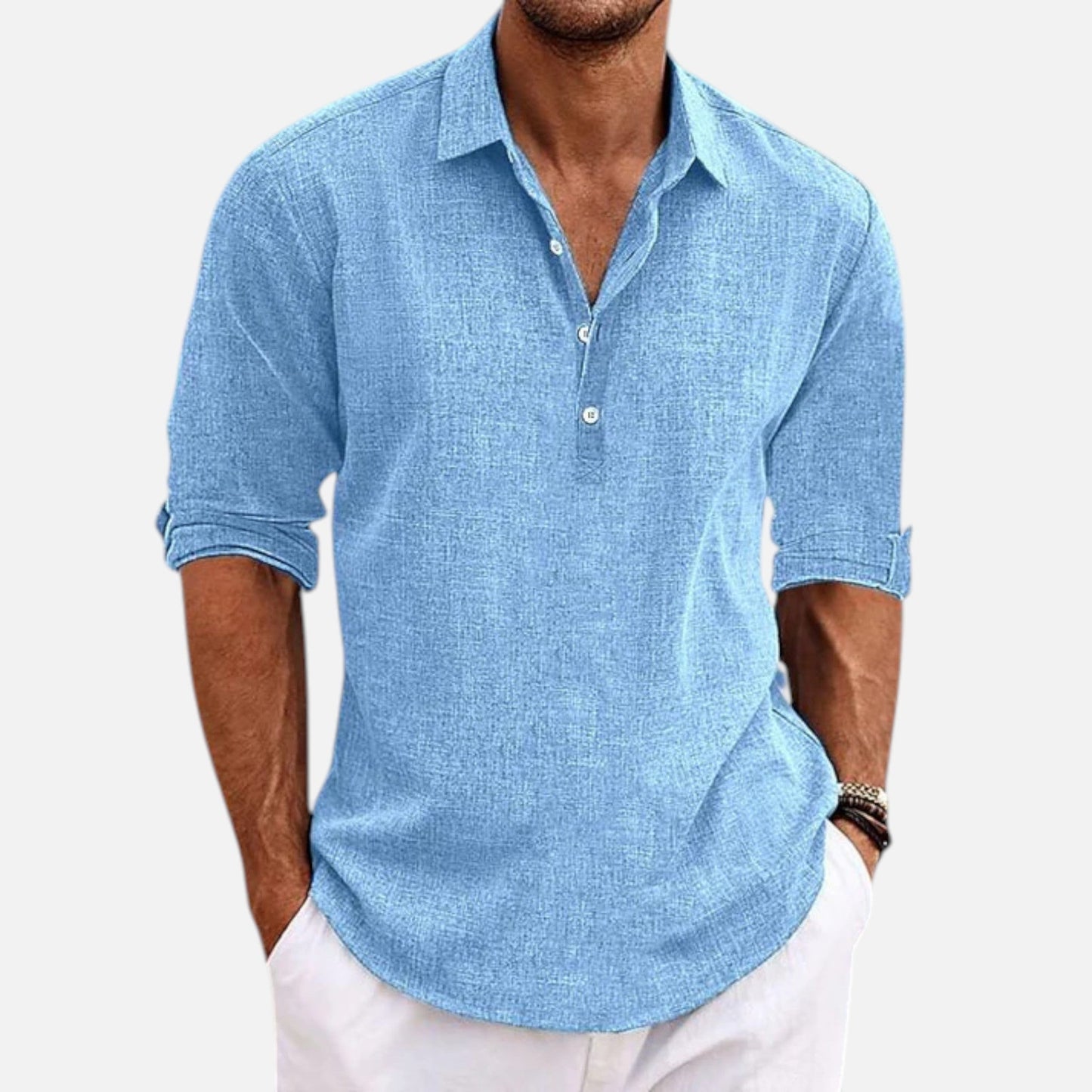 Men's Linen Blend Riviera Shirt