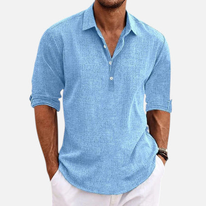 Men's Linen Blend Riviera Shirt