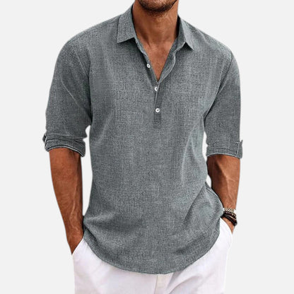 Men's Linen Blend Riviera Shirt