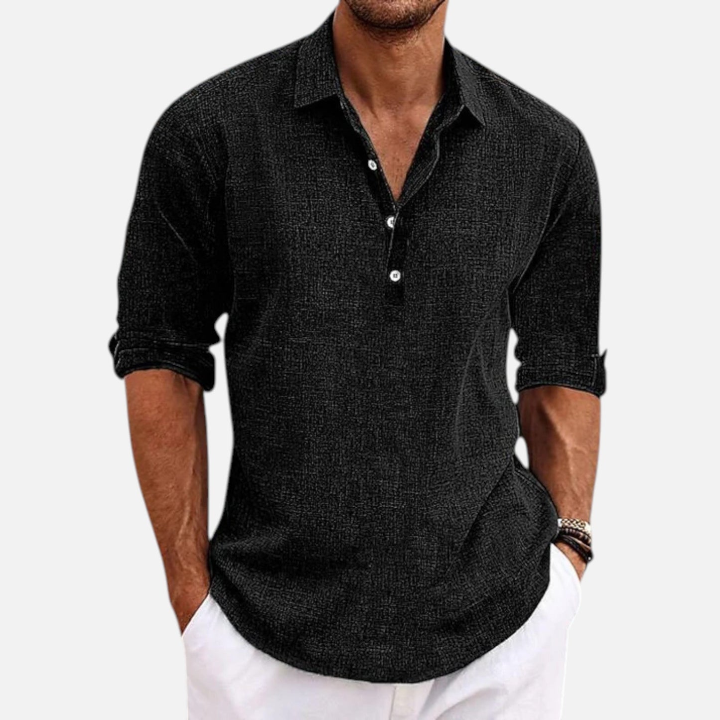 Men's Linen Blend Riviera Shirt