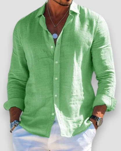 Men's Linen Casual Shirt