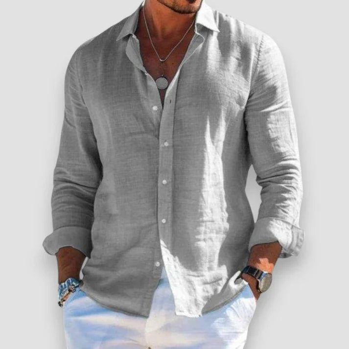 Men's Linen Casual Shirt