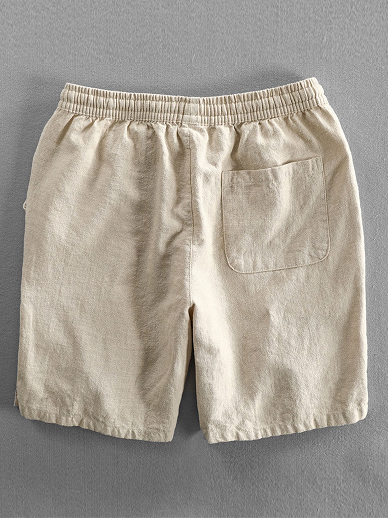 Men's Linen Drawstring Shorts