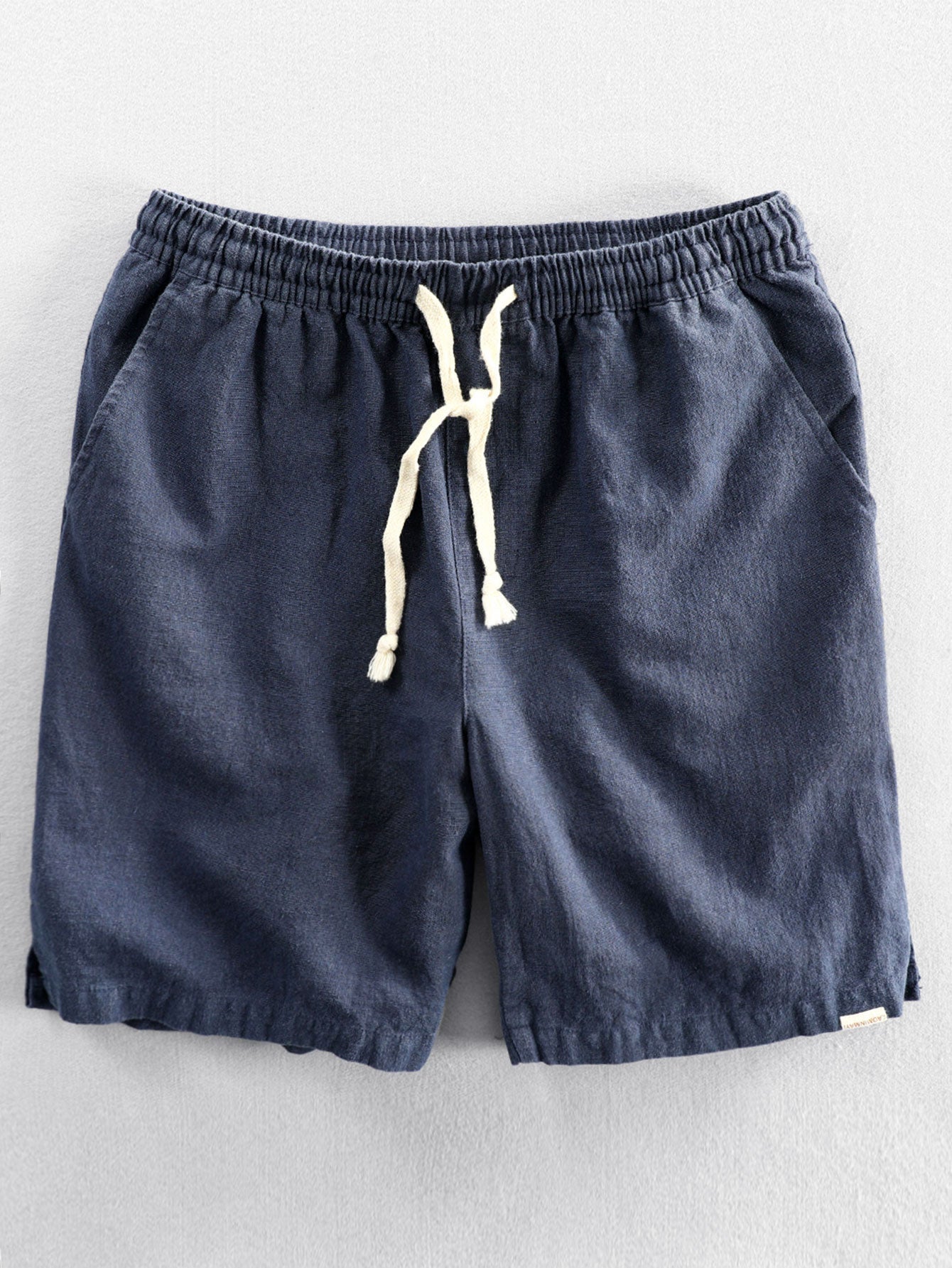 Men's Linen Drawstring Shorts