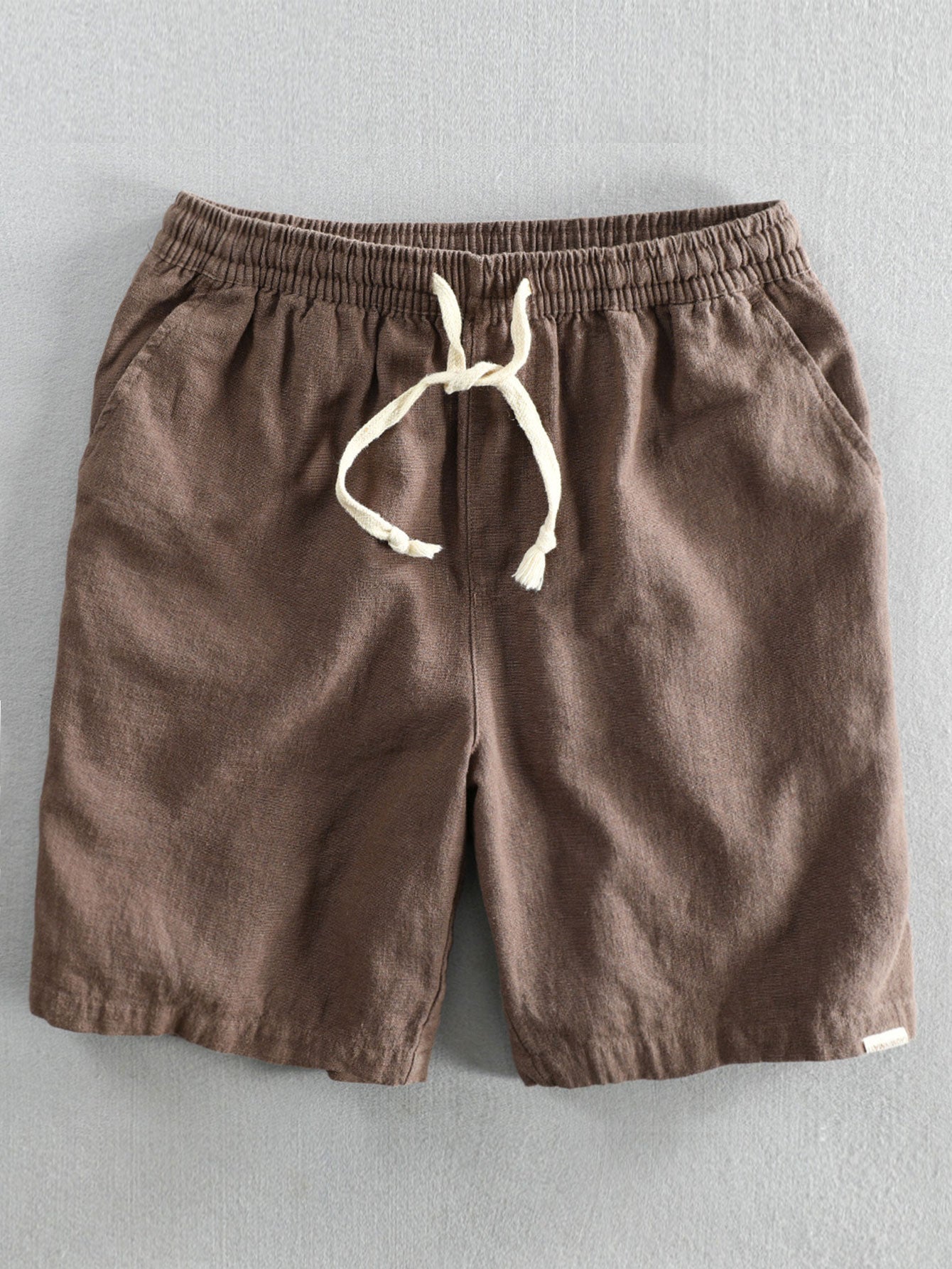 Men's Linen Drawstring Shorts