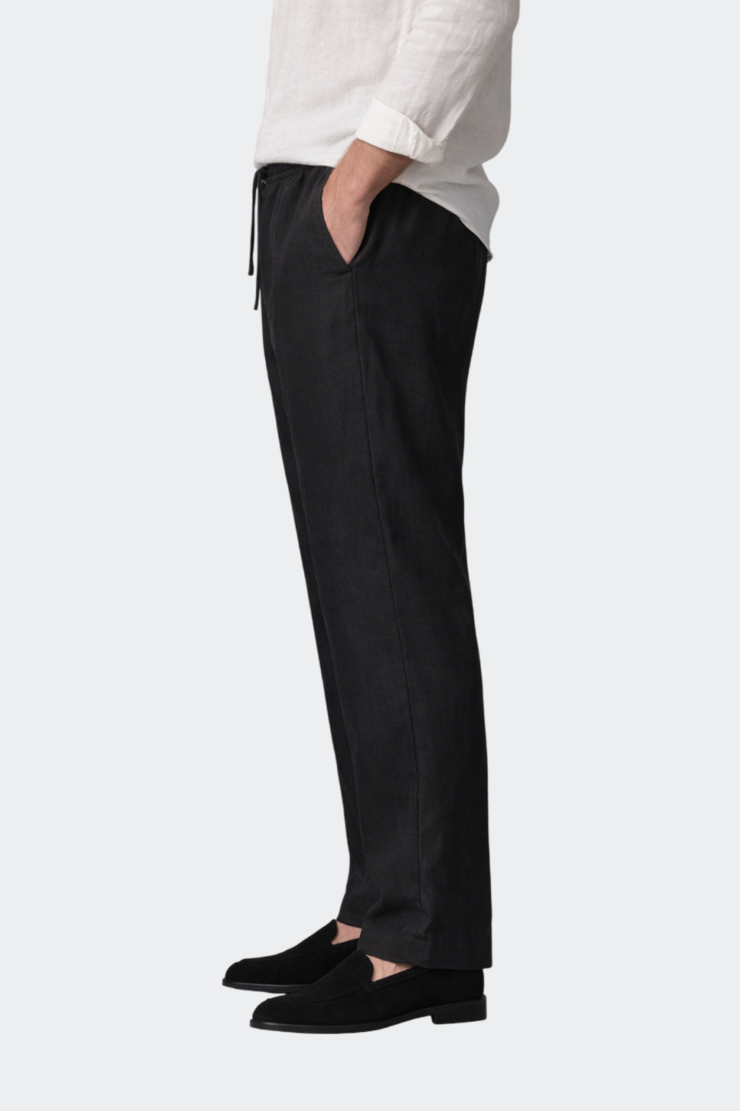 Men's Linen Relaxed Trousers
