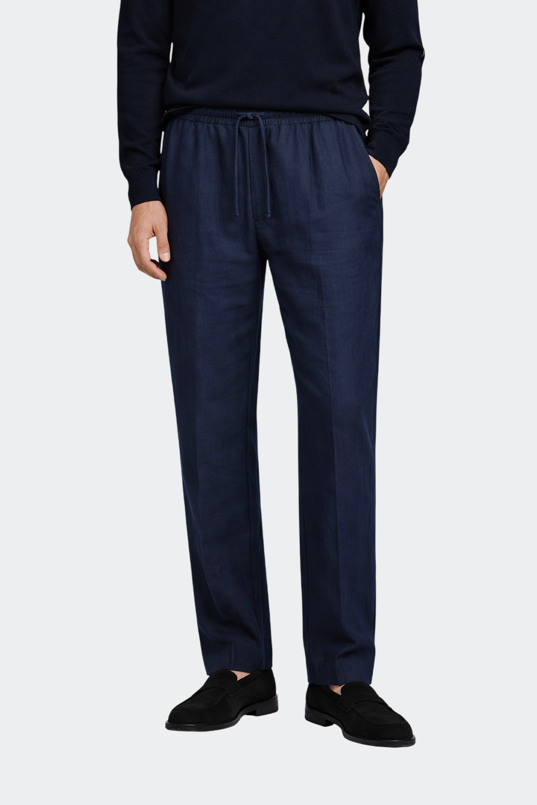 Men's Linen Relaxed Trousers