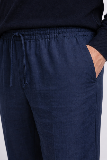 Men's Linen Relaxed Trousers